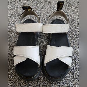 Dr Martens White Kids Sandals